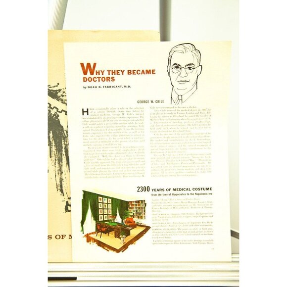 Medical Art 2300 Years of Medical Costume Complete Original Set In Folder 1962 - Picture 4 of 10